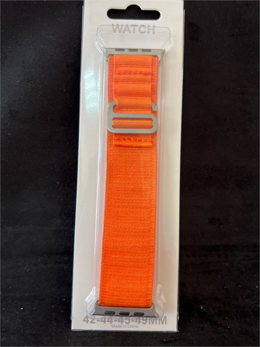 Ремешок Альпийская петля ( оранжевый) 44-45-49mm e5922261-4585-11ee-0a80-0c3500c78ec5