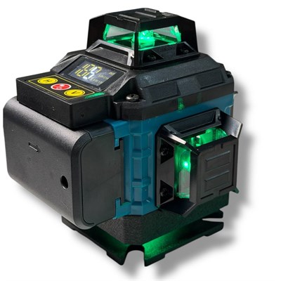 Лазерный уровень 4D 16 линий (луч зеленый) + штатив