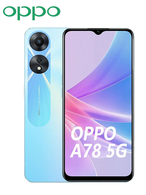 Смартфон Oppo A78 8/256Gb (CPH2565) Лазурный 6620e835-0e78-11f1-0a80-0fb80012f08e