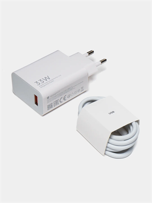 Зарядное устройство 33W Mi с кабелем f0bc5191-79b7-11ef-0a80-19270081222d