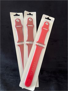 Ремешок силиконовый (красный) 44-45-49mm 2d34cfb1-458a-11ee-0a80-01c900c638f0