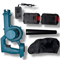 Аккумуляторная воздуходувка 21V с двумя батареями