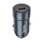 Адаптер Автомобильный Hoco Z57 Glorious single-port PD30W (metal gray)