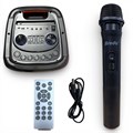 Bluetooth колонка BTS-1388 с беспроводным микрофоном, пульт ДУ 6771d4e2-f033-11ee-0a80-0e6d00a95ea6